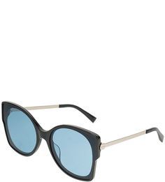 Солнцезащитные очки с синими линзами Max&Co