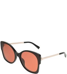 Солнцезащитные очки с красными линзами Max&Co