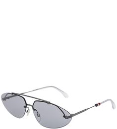 Солнцезащитные очки с серыми линзами Tommy Hilfiger