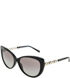 Очки с черной пластиковой оправой Galapagos Michael Kors