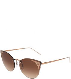 Солнцезащитные очки в оправе из металла и пластика Emporio Armani