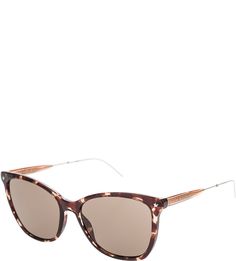Солнцезащитные очки с коричневыми линзами Tommy Hilfiger