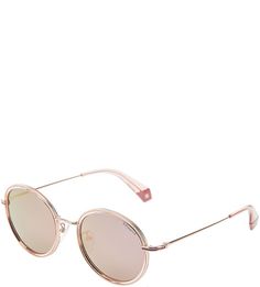 Солнцезащитные очки с округлыми линзами Polaroid