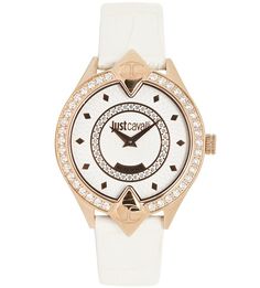 Часы с тонким кожаным ремешком Just Cavalli