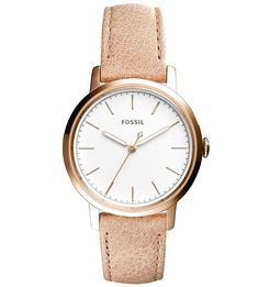 Часы с люминесцентными стрелками Fossil