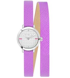 Влагоустойчивые часы с длинным кожаным ремешком Vittoria Furla