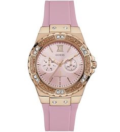Часы с люминесцентными стрелками Limelight Guess