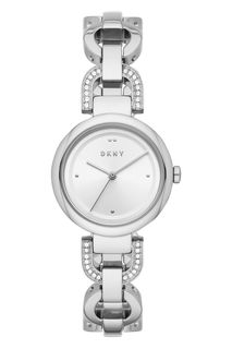 Часы с инкрустацией кристаллами Eastside Dkny