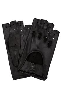 Кожаные митенки с перфорацией Bartoc