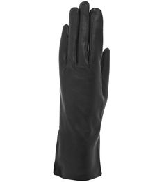 Черные перчатки из лайковой кожи Bartoc