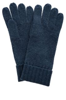 Перчатки синего цвета из шерсти Urban Tiger