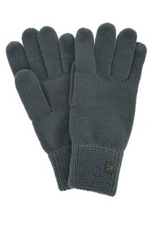 Вязаные перчатки серо-синего цвета Roxy