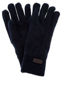 Синие шерстяные перчатки Barbour
