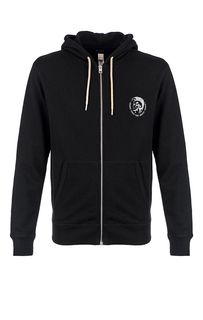 Домашняя хлопковая толстовка с капюшоном Diesel