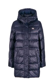 Синий зимний пуховик с капюшоном Levis®