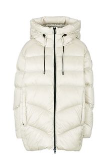 Короткий зимний пуховик оверсайз Woolrich