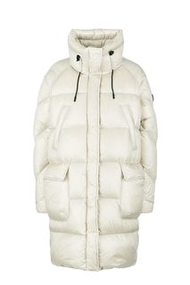 Удлиненный зимний пуховик оверсайз Woolrich