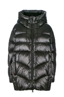 Короткий зимний пуховик оверсайз Woolrich