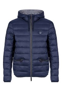 Пуховик с капюшоном и карманами Armani Exchange