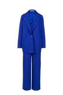 Синий костюм из пиджака и брюк Fashion.Love.Story.