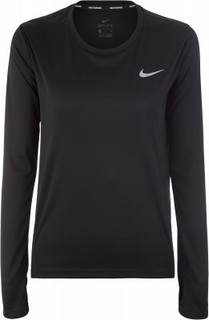 Футболка с длинным рукавом женская Nike Miler, размер 46-48