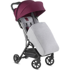Прогулочная коляска Inglesina Quid, цвет GRAPE RED с накидкой для ног