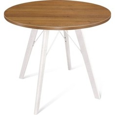 Стол Sheffilton SHT-TU9/80 ЛДСП орех/выбеленный