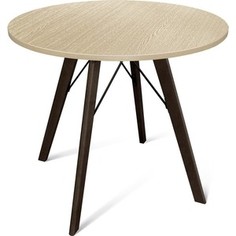 Стол Sheffilton SHT-TU9/80 ЛДСП дуб беленый /венге