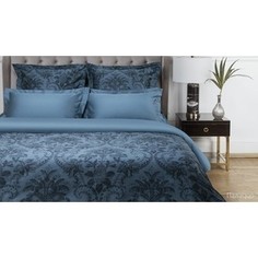 Комплект постельного белья Ecotex семейный, сатин люкс, Новеллика Палаццо (4660054342806)