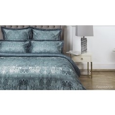 Комплект постельного белья Ecotex евро макс, сатин люкс, Новеллика Палладиум (4660054342554)