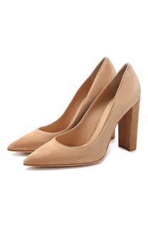 Замшевые туфли Gianvito Rossi
