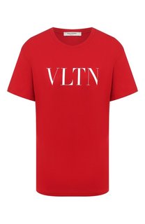 Хлопковая футболка Valentino