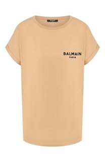 Хлопковая футболка Balmain