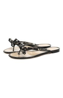 Резиновые шлепанцы Valentino Garavani Summer Rockstud Valentino