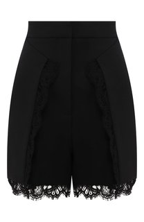 Шорты из смеси шерсти и шелка Alexander McQueen