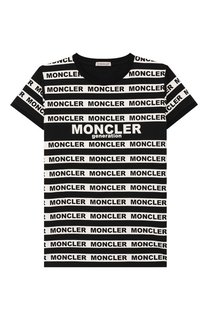 Хлопковая футболка Moncler