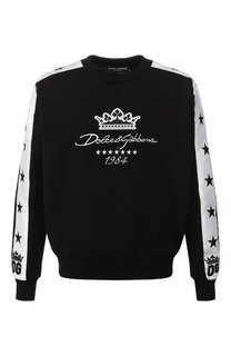 Хлопковый свитшот Dolce & Gabbana