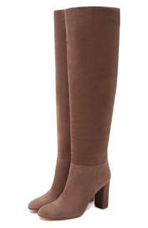 Замшевые ботфорты Melissa Gianvito Rossi