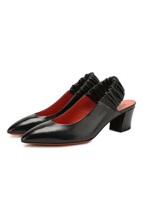 Кожаные туфли Santoni