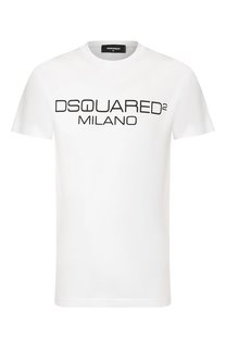 Хлопковая футболка Dsquared2