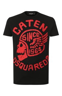 Хлопковая футболка Dsquared2
