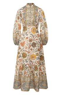 Льняное платье Zimmermann