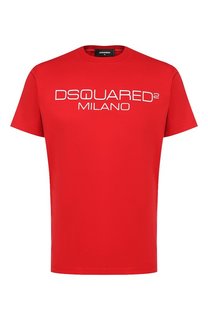 Хлопковая футболка Dsquared2