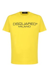 Хлопковая футболка Dsquared2
