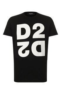 Хлопковая футболка Dsquared2