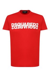 Хлопковая футболка Dsquared2