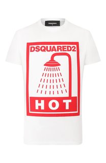 Хлопковая футболка Dsquared2