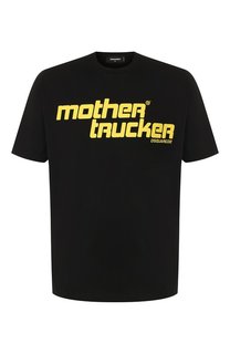 Хлопковая футболка Dsquared2