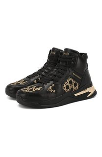 Кожаные кеды Balmain