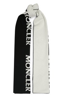 Шарф из смеси шерсти и кашемира Moncler